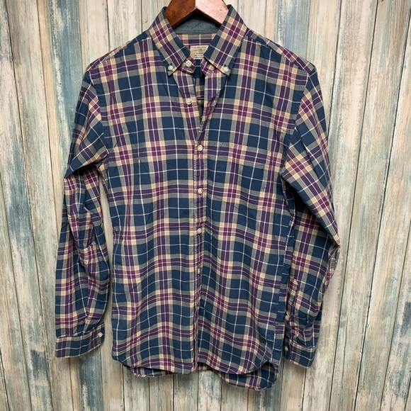 J. Crew Other - J.CREW Men’s Cotton Shirt sz XS Plaid # M331